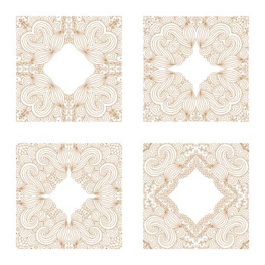 çerçeve metnin grafik desenleri ile