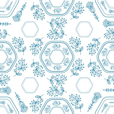 Kusursuz çiçek deseni