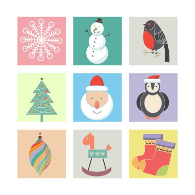 Christmas Icons set.
