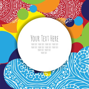 kart süsleme vektör