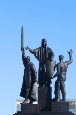 Anıt açık kahramanları ve ikinci dünya Wa perma içinde arka