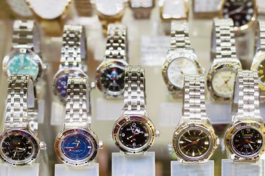 Perm, Rusya - 18 Ağustos 2014: Rus şık şu andaki sho içinde