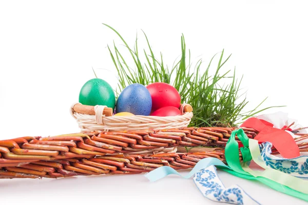 Easter colored eggs — Stock Photo, Image