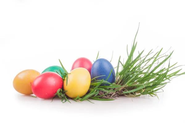 Easter colored eggs — Stock Photo, Image