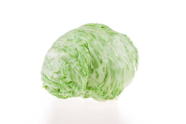 beyaz izole marul salatası