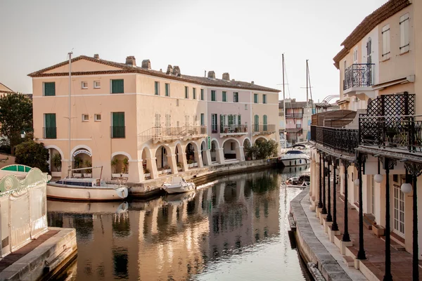 Port Grimaud, Güney Fransa'da — Stok fotoğraf