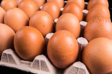 Tavuktan gelen Paskalya yumurtaları, doğal olarak. 