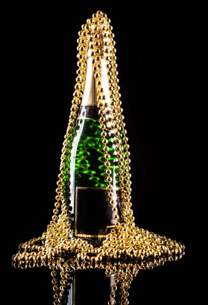 Champagne fles — Stockfoto