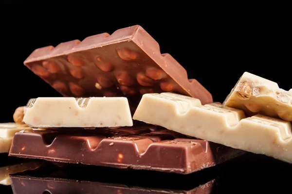 Barra di cioccolato — Foto Stock