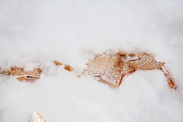 Decoração de Natal no fundo branco — Fotografia de Stock