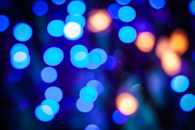 Renkli Noel ışıkları Noel arka plan