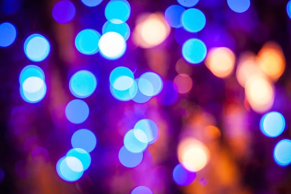 Fondo de Navidad de luces de Navidad de colores — Foto de Stock