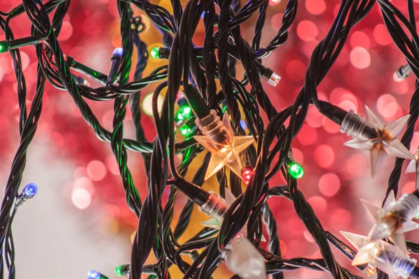 Kerstmis achtergrond gekleurde — Stockfoto