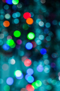 Renkli Noel ışıkları Noel arka plan