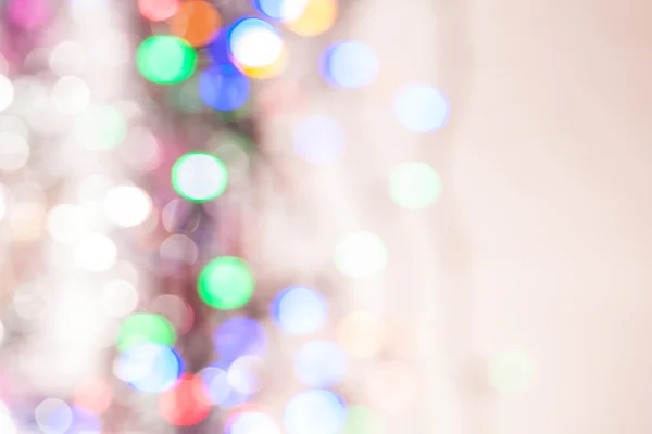 Fundo de Natal de luzes de Natal coloridas — Fotografia de Stock
