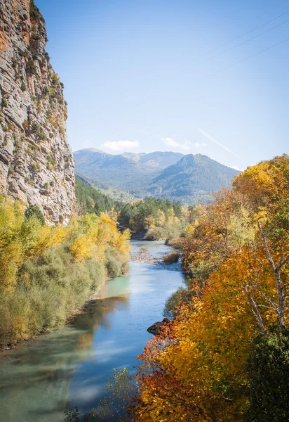 Montagne e colline in Francia — Foto Stock