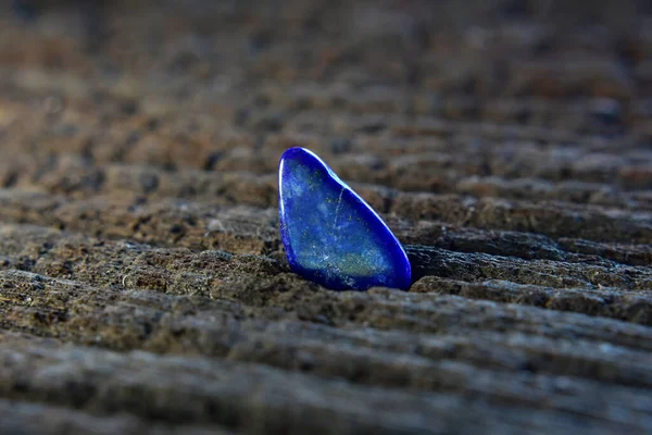 Amethist Een Zeldzame Dure Blauwe Edel Voor Het Maken Van — Stockfoto