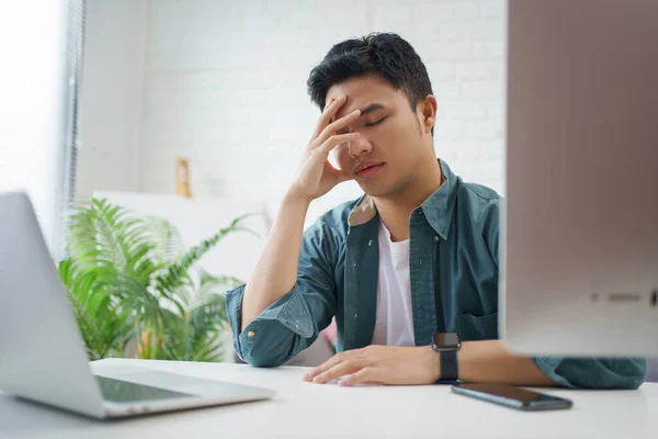 Stressed Employees Worked Targeted — Foto Stock