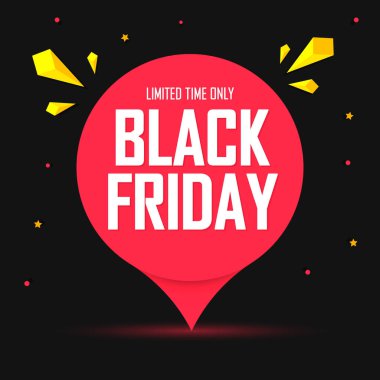 Siber Pazartesi Satışı, konuşma balonu tasarım şablonu, tasarım teklifi, sezon sonu anlaşması, kaçırmayın, vektör illüstrasyonu