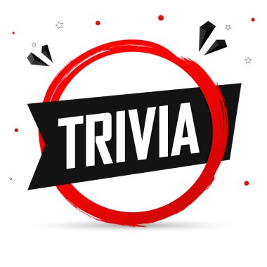 Bilgi yarışması, pankart tasarım şablonu, vektör illüstrasyonu