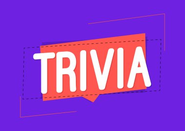 Bilgi yarışması, pankart tasarım şablonu, vektör illüstrasyonu