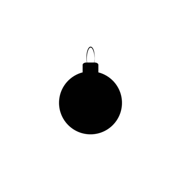 Icône Jouet Arbre Noël Panneau Modèle Conception Graphique Noël Symbole — Image vectorielle