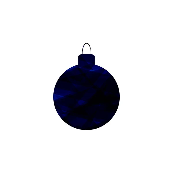 Kerstboom Speelgoed Icoon Kerstmis Grafisch Ontwerp Sjabloon Teken Vakantie Symbool — Stockvector