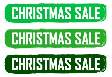 Noel indirimi pankartları tasarım şablonu, Xmas indirim etiketleri, yeni rozet koleksiyonu ve vektör illüstrasyonunu ayarlayın