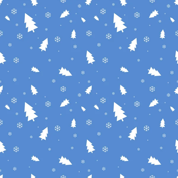 Christmas Seamless Pattern Xmas Poster Design Template Vector Illustration — Stock Vector