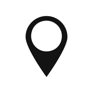 İşaret simgesi, düz grafik tasarım şablonu, vektör illüstrasyonu