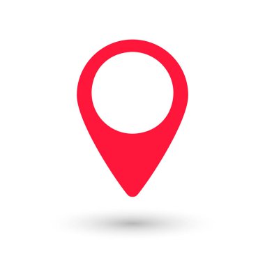 İşaret simgesi, düz grafik tasarım şablonu, vektör illüstrasyonu