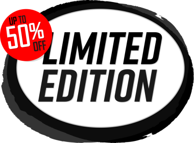 Sınırlı üretim sınırlı üretim. Sınırlı sayıların sınırlı sayıda üretimi. vektör illüstrasyonu.