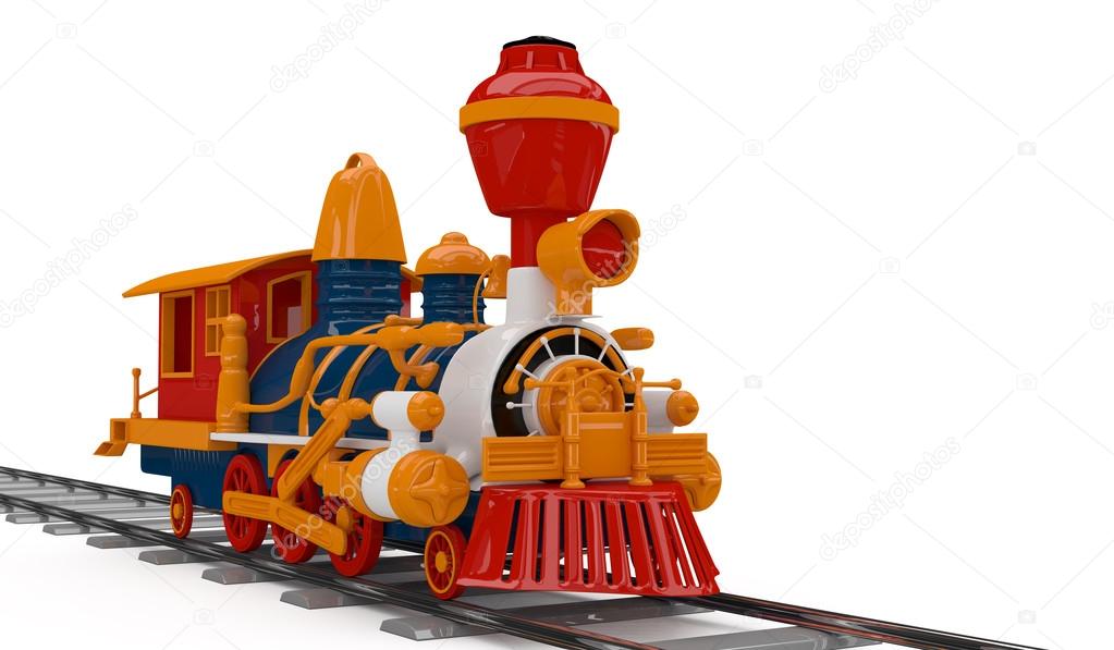 Toy train. 3D rendering Stock Photo by ©Vachom 121179992 Toy train. 3D rendering Stock Photo by ©Vachom 121179992