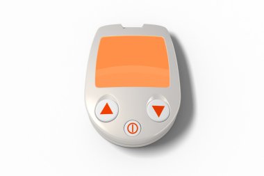 Elektronik aygıt. 3D render