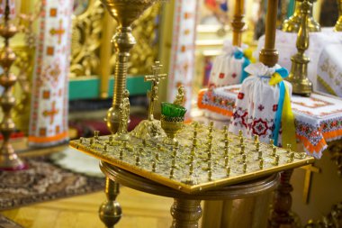 Milli Parkı İzlanda. Muhteşem manzara manzara İzlanda, jeotermal alan. Dramatik ve güzel sahne reykjavk Lake Myvatn, Krafla /Iceland - 02.05.2018