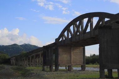 Doğa ve yaşam Gürcistan'ın güzel manzaralarını