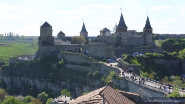 Views of beautiful places in Ukraine — Stock Video