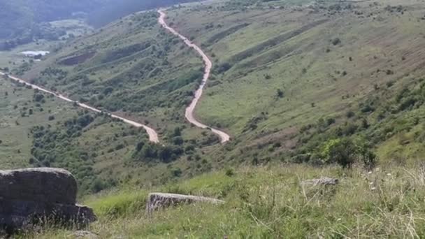 Vistas de lugares hermosos en Ucrania — Vídeos de Stock