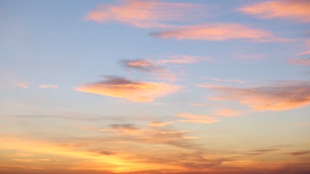 Nature moon and sky — Stock Video