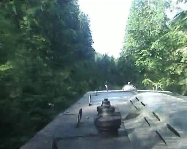 Footage - Narrow-gauge railway — Stock Video