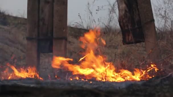 Feu et fumée — Video