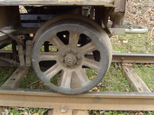 Ferrocarril de vía estrecha — Foto de Stock