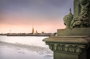 Kış Peter ve Paul Fortress