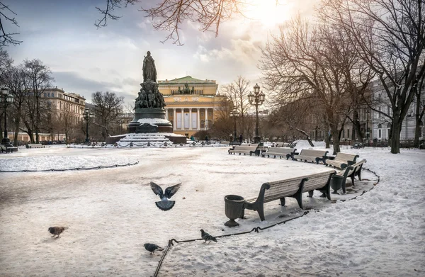 Keizerin tuin in Sint-Petersburg — Stockfoto