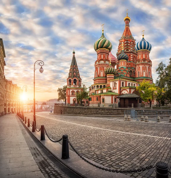 Colorful Cathedral on the Red Square — Stock Photo, Image