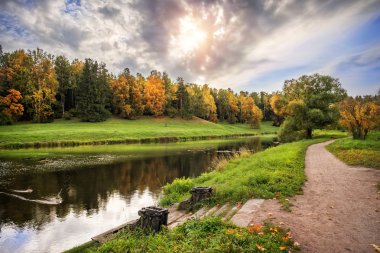 Ördekler Slavyanka üzerinde