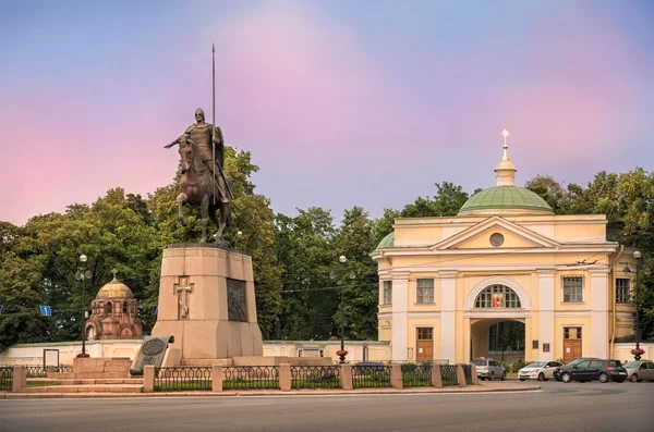 Denkmal für Alexander Nevsky — Stockfoto