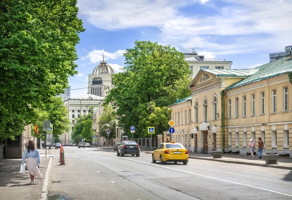 Huis Van Sheremetevs Povarskaya Street Moskou Een Zonnige Zomer — Stockfoto