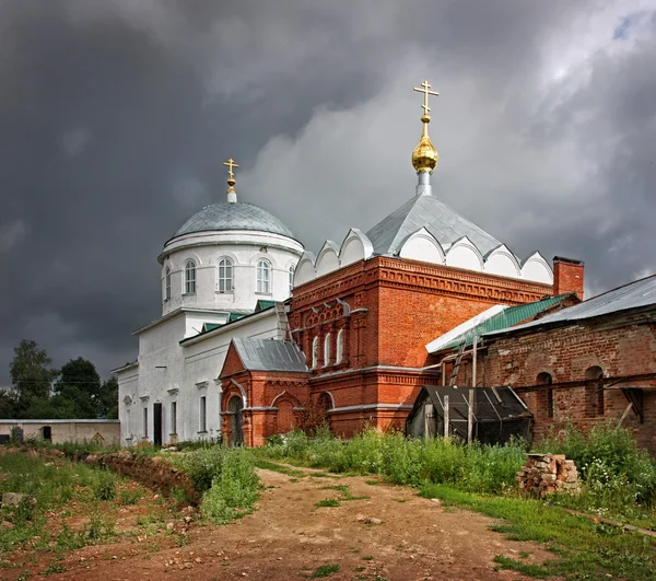 Реставрация монастыря — стоковое фото