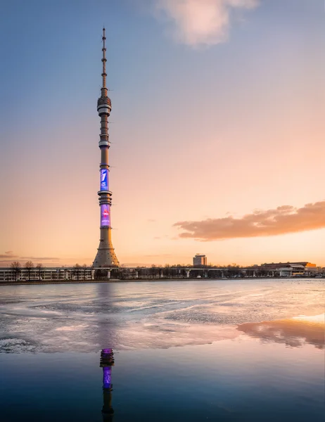 Wieża telewizyjna Ostankino — Zdjęcie stockowe